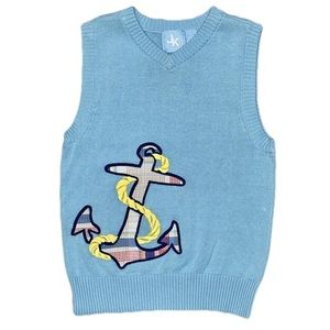 JK Exclusive Designs Anchor Boys Sweater Vest
